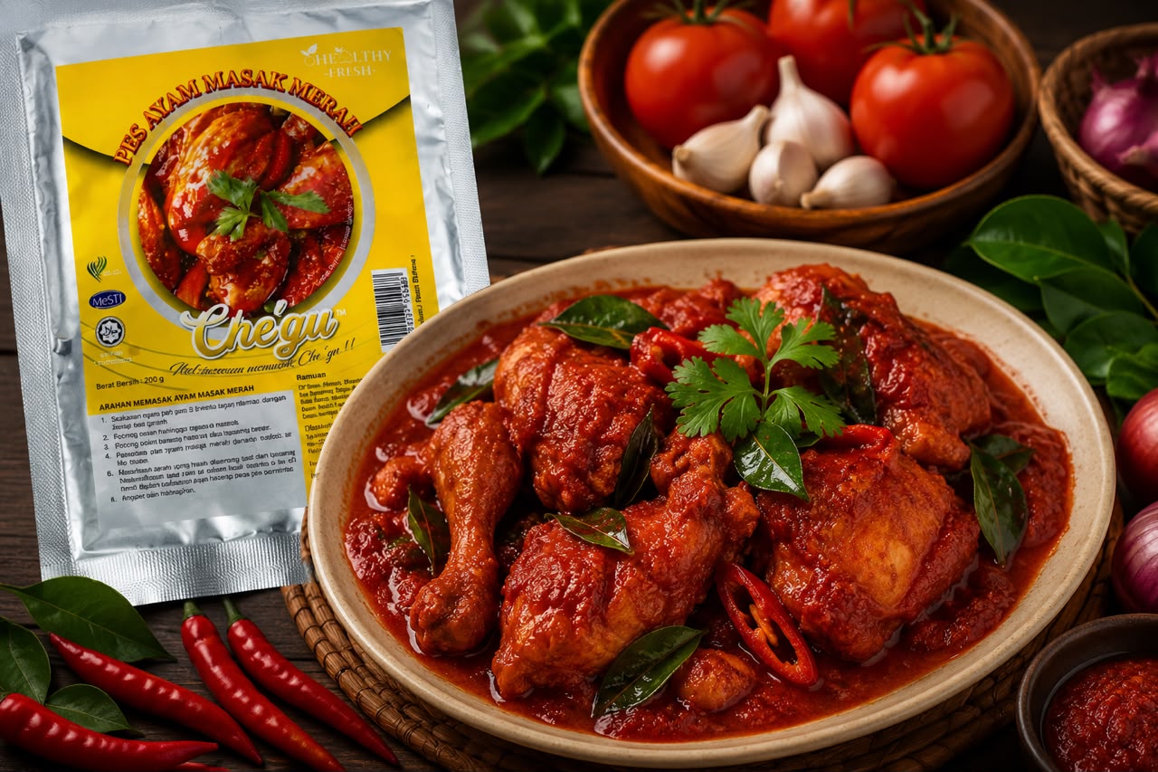 Pes Masak Merah Che'gu